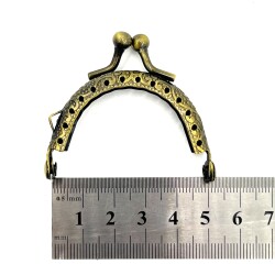 5 CM ÇANTA VE CÜZDAN KULPU, ANTİK SARI RENK, - ERTÜRK