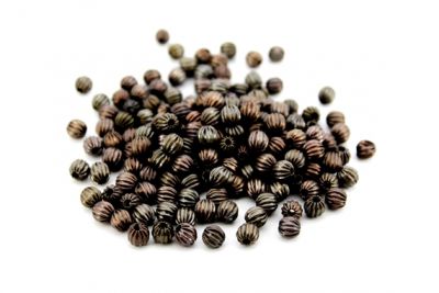 5 mm ÇİZGİLİ YUVARLAK MİSKET, BAKIR KAPLAMA - 2