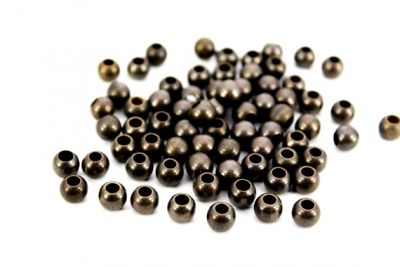 6 mm YUVARLAK TORNA MİSKET, ANTİK SARI KAPLAMA #195AS - 2
