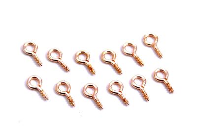 5x10 mm, HALKALI VİDA, ROSE KAPLAMA