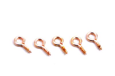 5x10 mm, HALKALI VİDA, ROSE KAPLAMA - 2