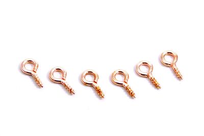 5x10 mm, HALKALI VİDA, ROSE KAPLAMA - 3