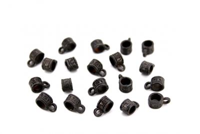 5x10 mm ZAMAK DÖKÜM SALLANTI, ANTİK SARI KAPLAMA - 2