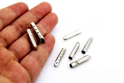 ERTÜRK - 5x23 mm DİŞLİ BAĞ UCU SIKIŞTIRMA, NİKEL KAPLAMA #1075N