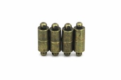 5x15 mm MIKNATISLI KLİPS, ANTİK SARI KAPLAMA - Thumbnail