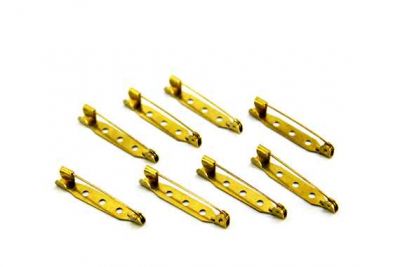 5x32 mm KİLİTSİZ BROŞ İĞNESİ, HAM PİRİNÇ - 2
