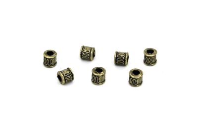 5x5 mm ZAMAK DÖKÜM ARA PARÇA, ANTİK SARI RENK