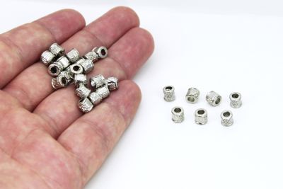 5x5 mm ZAMAK DÖKÜM ARA PARÇA, NİKEL RENK - 2