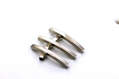 5x5x50 mm KARE KAVİSLİ BORU, NİKEL KAPLAMA #1154N - 2