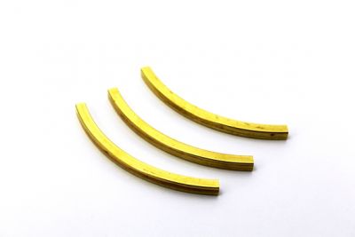 5x5x80 mm KARE KAVİSLİ BORU, HAM PİRİNÇ - 3