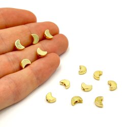 5x7 mm, AY DESENLİ BİLEKLİK ARA APARATI, ZAMAK LAK KAPLAMA - ERTÜRK