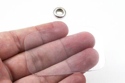6 cm, TELEFON ASKILIĞI PLASTİĞİ, ŞEFFAF, TELEFON ASKILIĞI APARATI - 4