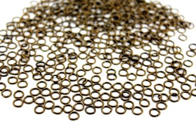 4 mm MONTAJ HALKASI, ANTİK SARI #190AS - 3