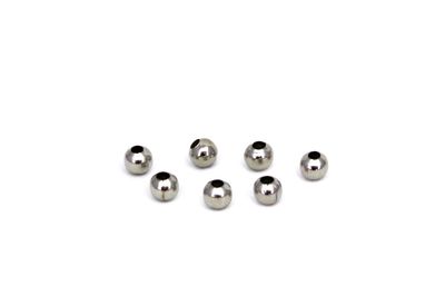 6 mm, METAL BONCUK, DEMİR MİSKET, NİKEL KAPLAMA - 2