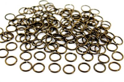 8 mm MONTAJ HALKASI, ANTİK SARI KAPLAMA #187AS - 2