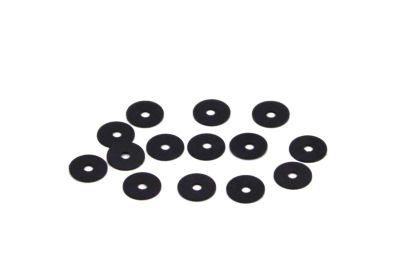 6 mm PLASTİK PUL PAYET, NAKIŞ PULU, DÖKME PUL, ORTADAN DELİK, SİYAH RENK - 2