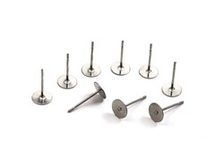 6 mm PULLU KÜPE İĞNESİ NİKEL KAPLAMA PİRİNÇ - ERTÜRK