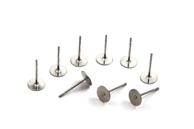 6 mm PULLU KÜPE İĞNESİ NİKEL KAPLAMA PİRİNÇ