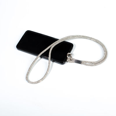 6 MM TAŞLI İP HAZIR TELEFON BOYUN ASKI AKSESUARI - 100 CM - 7