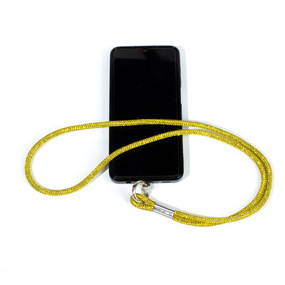 6 MM TAŞLI İP HAZIR TELEFON BOYUN ASKI AKSESUARI - 100 CM - 16