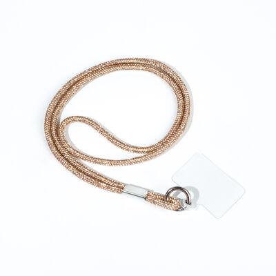 6 MM TAŞLI İP HAZIR TELEFON BOYUN ASKI AKSESUARI - 100 CM - 37