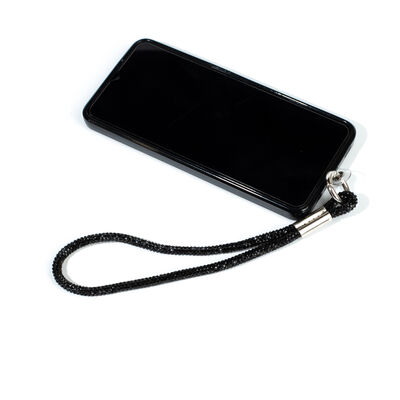 6 MM TAŞLI İP HAZIR TELEFON EL ASKI AKSESUARI - 42 CM - 9