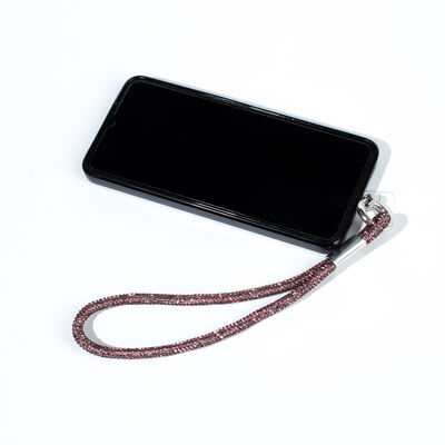 6 MM TAŞLI İP HAZIR TELEFON EL ASKI AKSESUARI - 42 CM - 11