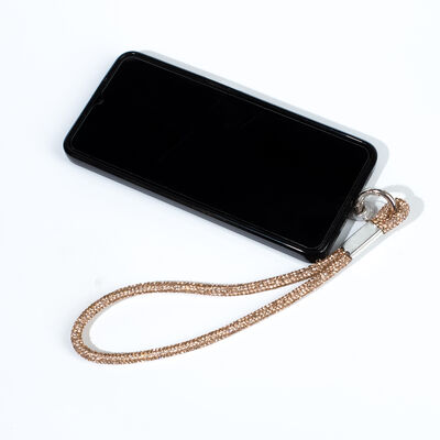 6 MM TAŞLI İP HAZIR TELEFON EL ASKI AKSESUARI - 42 CM - 13