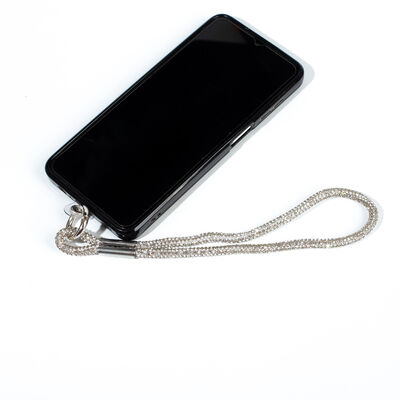 6 MM TAŞLI İP HAZIR TELEFON EL ASKI AKSESUARI - 42 CM - 30