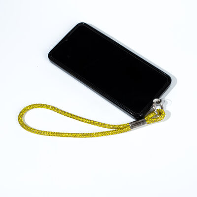 6 MM TAŞLI İP HAZIR TELEFON EL ASKI AKSESUARI - 42 CM - 34