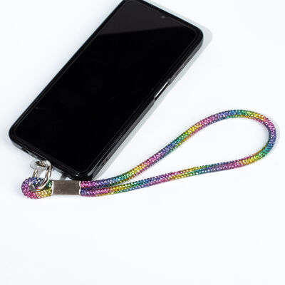 6 MM TAŞLI İP HAZIR TELEFON EL ASKI AKSESUARI - 42 CM - 38