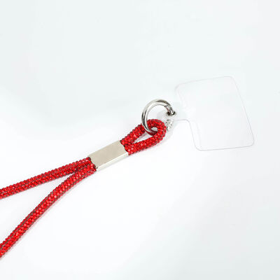 6 MM TAŞLI İP HAZIR TELEFON EL ASKI AKSESUARI - 42 CM - 43