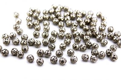 6 mm YUVARLAK DANTEL TOP, NİKEL KAPLAMA #332N - 2