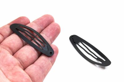 60 mm ÇIT ÇIT TOKA SİYAH BOYA KAPLAMA (6 cm ÇIT ÇIT TOKA) - 2