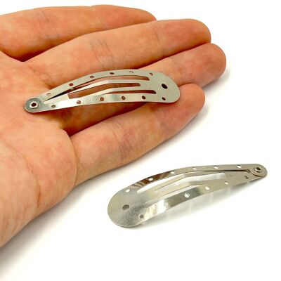 60 mm SİVRİ UÇLU ÇIT ÇIT TOKA, ÇİFT TARAF SALLANTILI MODEL, NİKEL KAPLAMA, (6 cm SİVRİ UÇLU ÇIT ÇIT TOKA) - 1