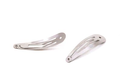 60 mm SİVRİ UÇLU ÇIT ÇIT TOKA, NİKEL KAPLAMA (6 cm SİVRİ UÇLU ÇIT ÇIT TOKA) - 2