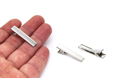 6.5x33 mm MAŞA MODELİ TOKA NİKEL KAPLAMA ( 3 cm MAŞA ) - 2