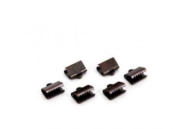 6x10 mm DİŞLİ SIKIŞTIRMA KULPLU, BAKIR KAPLAMA #232B - 2