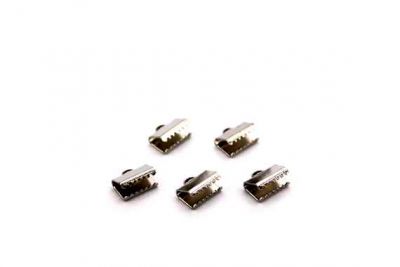 6x10 mm DİŞLİ SIKIŞTIRMA KULPLU, NİKEL KAPLAMA #232N - 2