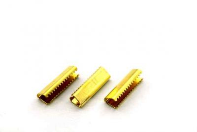 6x20 mm DİŞLİ SIKIŞTIRMA KULPSUZ, HAM PİRİNÇ #537H - 3