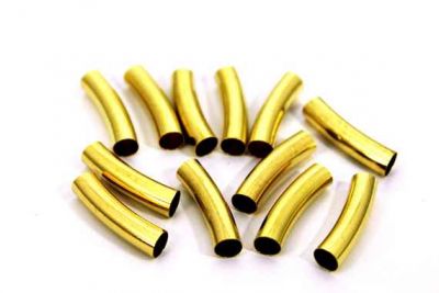 6x20 mm YUVARLAK KAVİSLİ BORU, HAM PİRİNÇ #1149H - 2