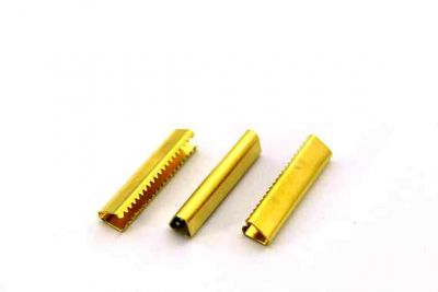 6x25 mm DİŞLİ SIKIŞTIRMA KULPSUZ, HAM PİRİNÇ #847-2H - 2