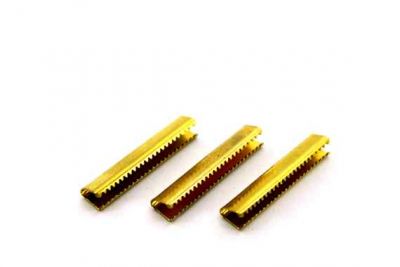 6x30 mm DİŞLİ SIKIŞTIRMA KULPSUZ, HAM PİRİNÇ #229-2H - 3