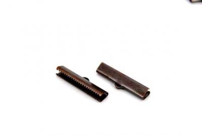 6x30 mm DİŞLİ SIKIŞTIRMA KULPLU, BAKIR KAPLAMA #229-1B - 2
