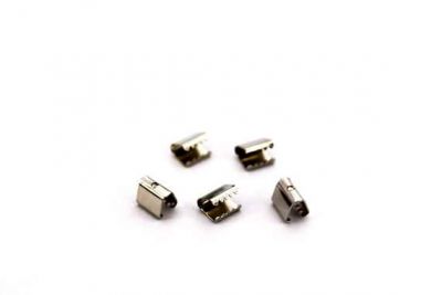 6x7 mm DİŞLİ SIKIŞTIRMA DELİKLİ, NİKEL KAPLAMA #233N-DELİKLİ - 2