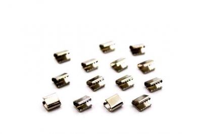 6x7 mm DİŞLİ SIKIŞTIRMA KULPSUZ, NİKEL KAPLAMA #534N - 2
