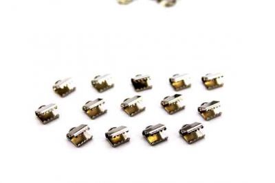 6x7 mm DİŞLİ SIKIŞTIRMA KULPSUZ, NİKEL KAPLAMA #534N - 3
