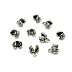 7 mm DÜĞÜM KAPAMA, ZAMAK DÖKÜM, BOYALI GÜMÜŞ KAPLAMA - 2