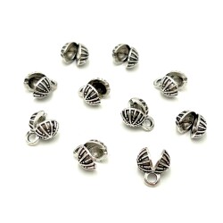 7 mm DÜĞÜM KAPAMA, ZAMAK DÖKÜM, BOYALI GÜMÜŞ KAPLAMA - 2