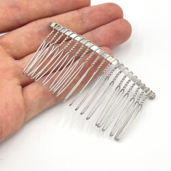 75 mm, 20 DİŞ TEL TARAK MODELİ, NİKEL KAPLAMA - ERTÜRK